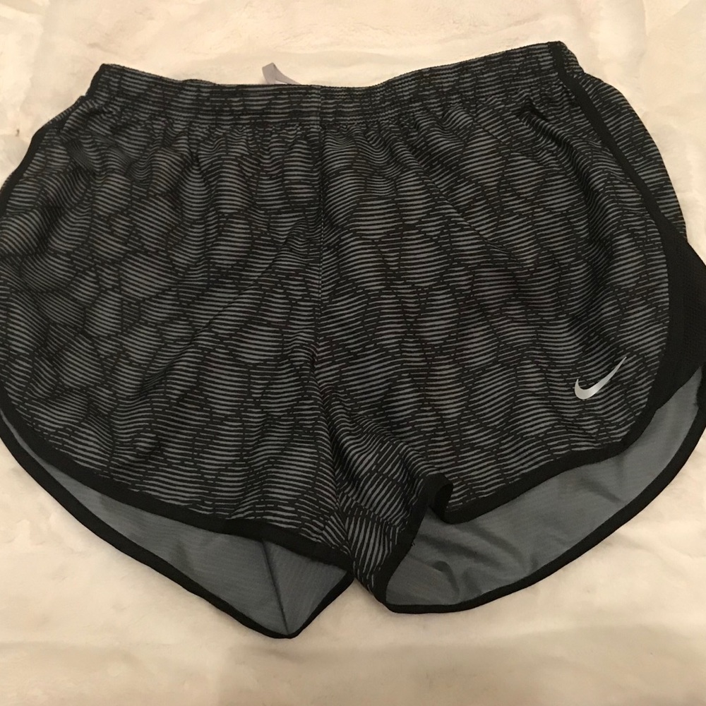 Grey & Black Nike Shorts